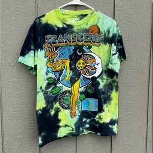 Liquid Blue “transcend” Trippe Tie-Dye Tee Medium